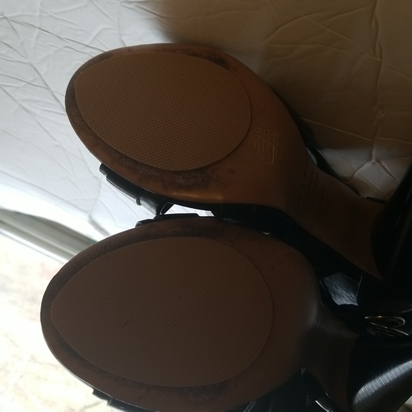 Isabel Marant Rosy Leather Sandals Strappy Sexy Heels Black Rare - Picture 10 of 12